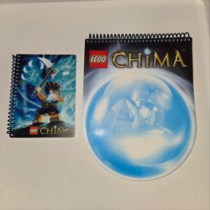 Lego Legends Of CHIMA Sketchbook 60 Sheets 2013 & Mini Pocket Journal 50 Sheets